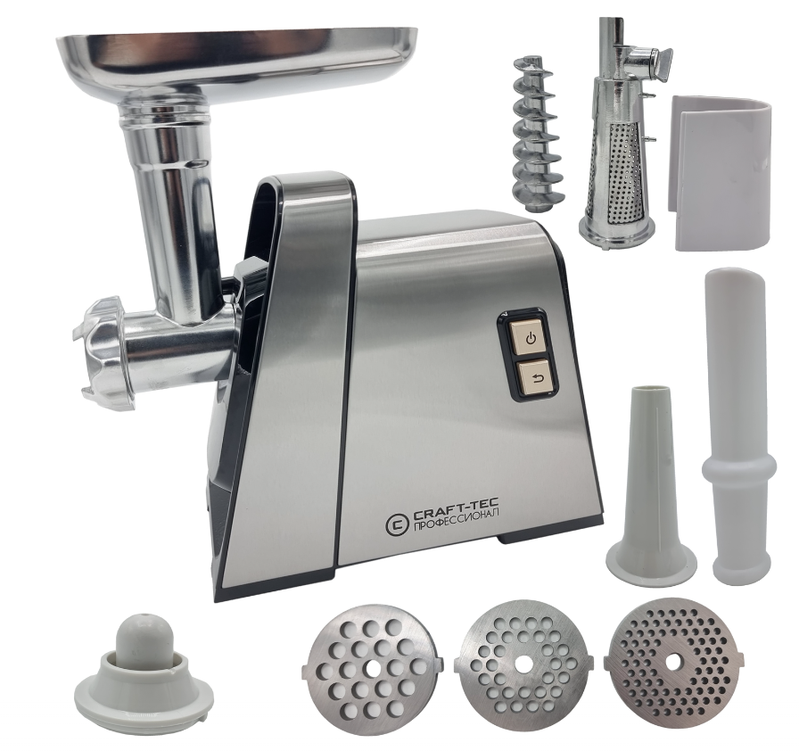 Masina de tocat carne electrica MX711 Inox 3500W Accesorii rosii carnati 3 site motor cupru